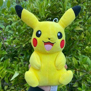 Pikachu Pokemon 9.5" Plush Doll Toy WCT Wicked Cool Toys Stuffed Animal